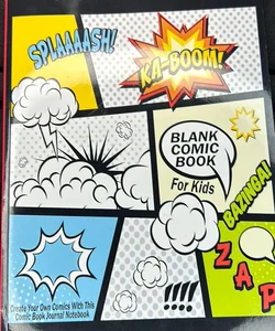 Blank Comic Book for Kids : Create Your Own Comics with This Comic Book Journal Notebook