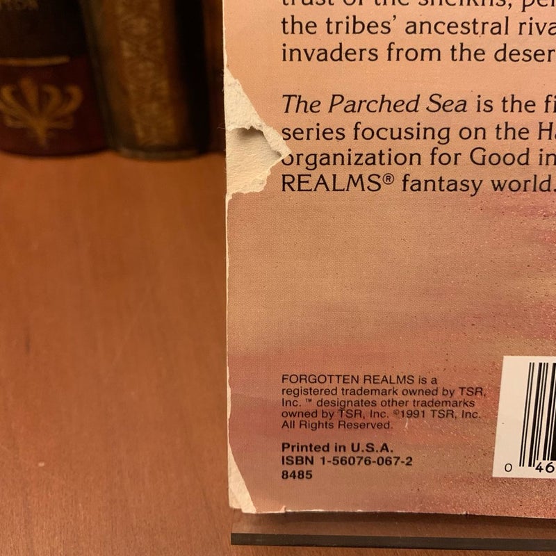 The Parched Sea, Harpers 1, First Edition First Printing