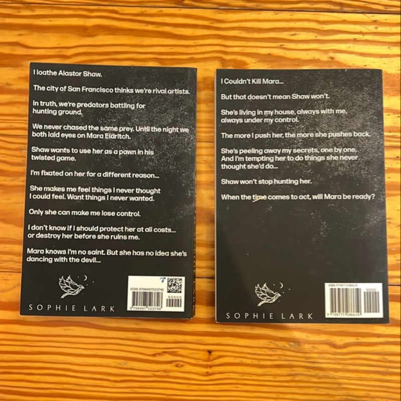 There Are No Saints / There Is No Devil by Sophie Lark Sinners Duet OOP Covers 