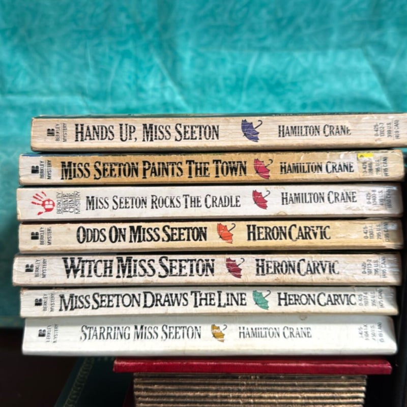 Miss Seeton vintage mystery bundle