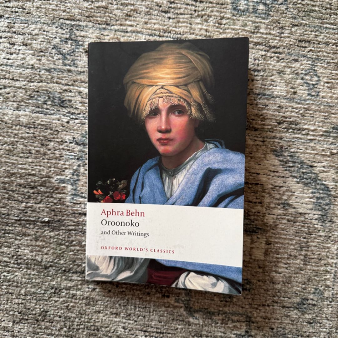 Oroonoko, and Other Writings