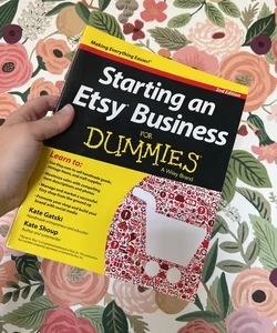 Starting an Etsy Business for Dummies®