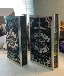 Legends and Lattes - Bookshops and Bonedust- Fairyloot Signed