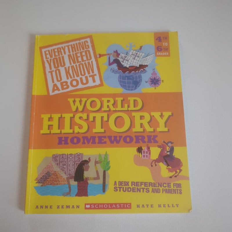 Everything You Need to Know about World History Homework