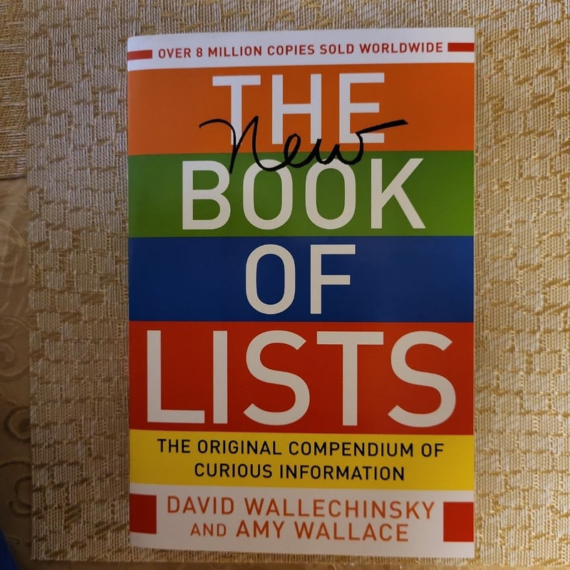 The New Book of Lists