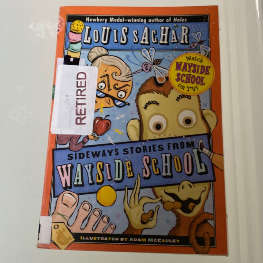 Livre "Sideways Stories From Wayside School" De Louis Sachar - 1ère édition 1980, Poche, En Anglais