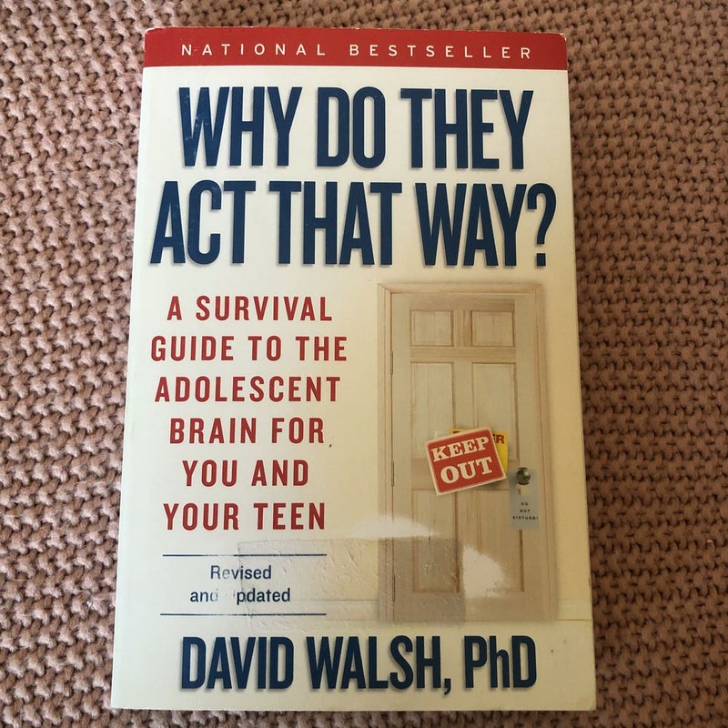 Why Do They Act That Way? by David Walsh, Paperback Pangobooks