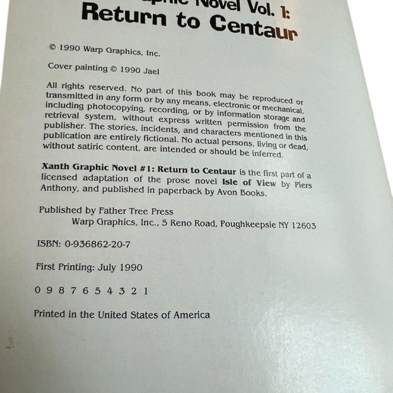 Xanth Graphic Novel, Vol 1 - Return to Centaur (or: What Kind of Foal Am I?)