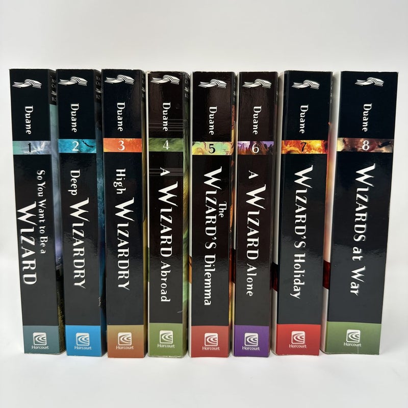 Young Wizards series 1-8 