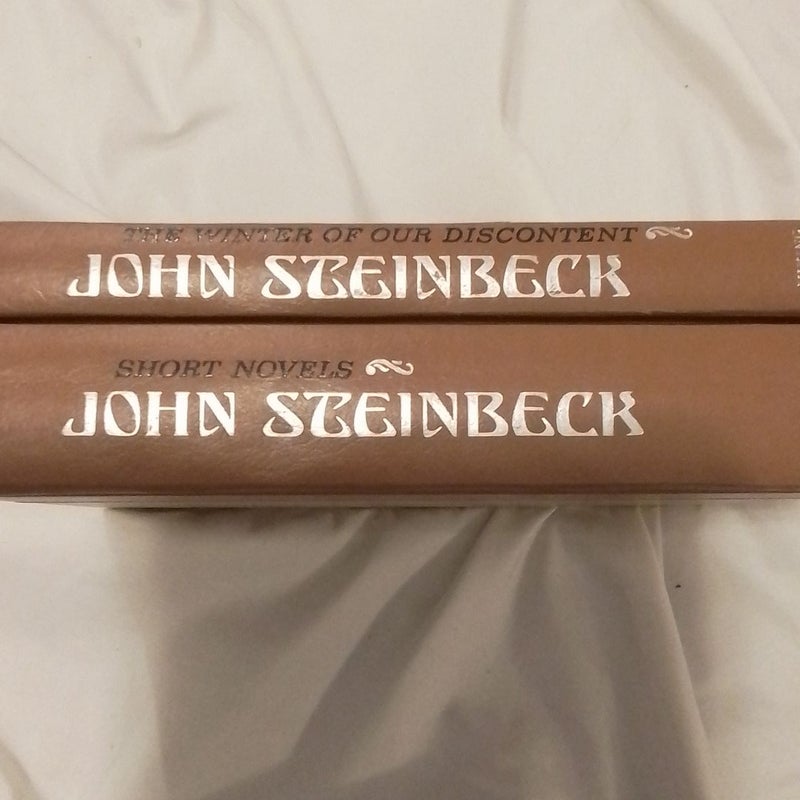 Set of two novels, Steinbeck 