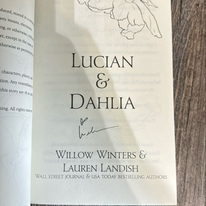 Lucian & Dahlia (Sogned Copy)