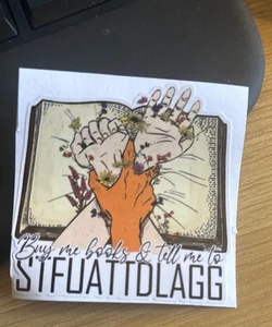 STFUATTDLAGG sticker