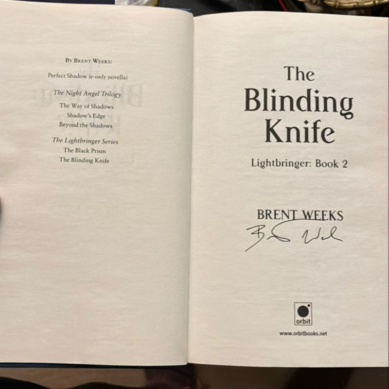 The Blinding Knife