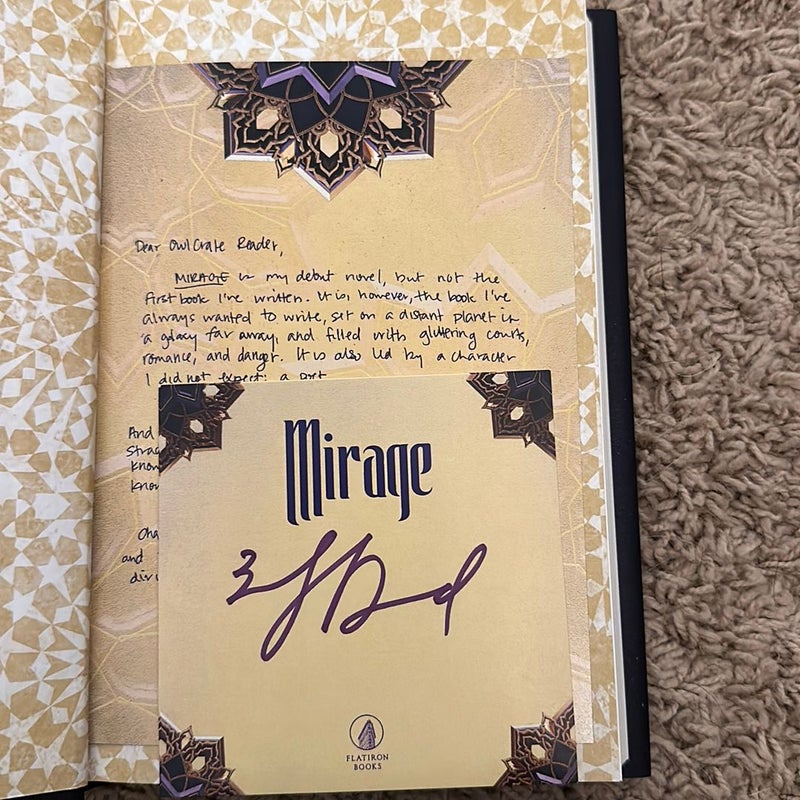 Mirage signed bookplate 