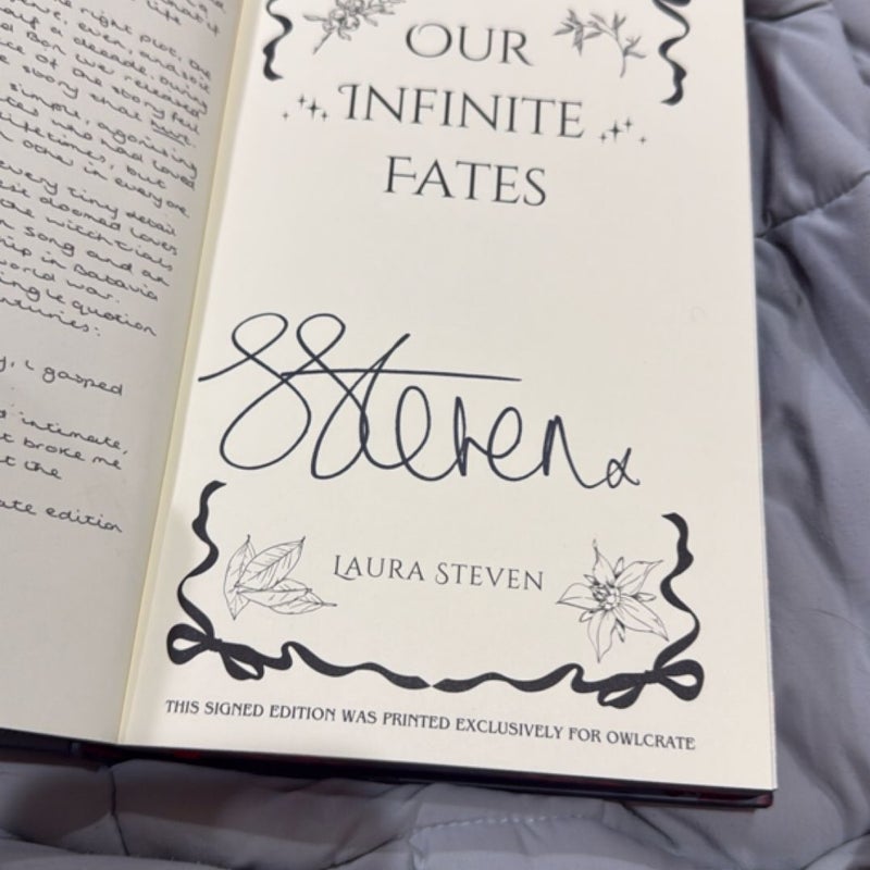 Our Infinite Fates