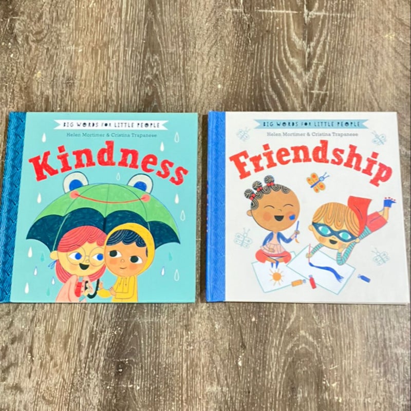 Bundle! Big Words for Little People: Friendship and Kindness