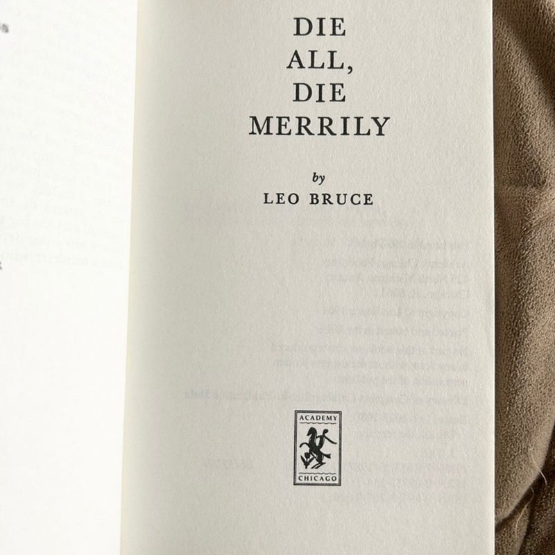 Die All, Die Merrily