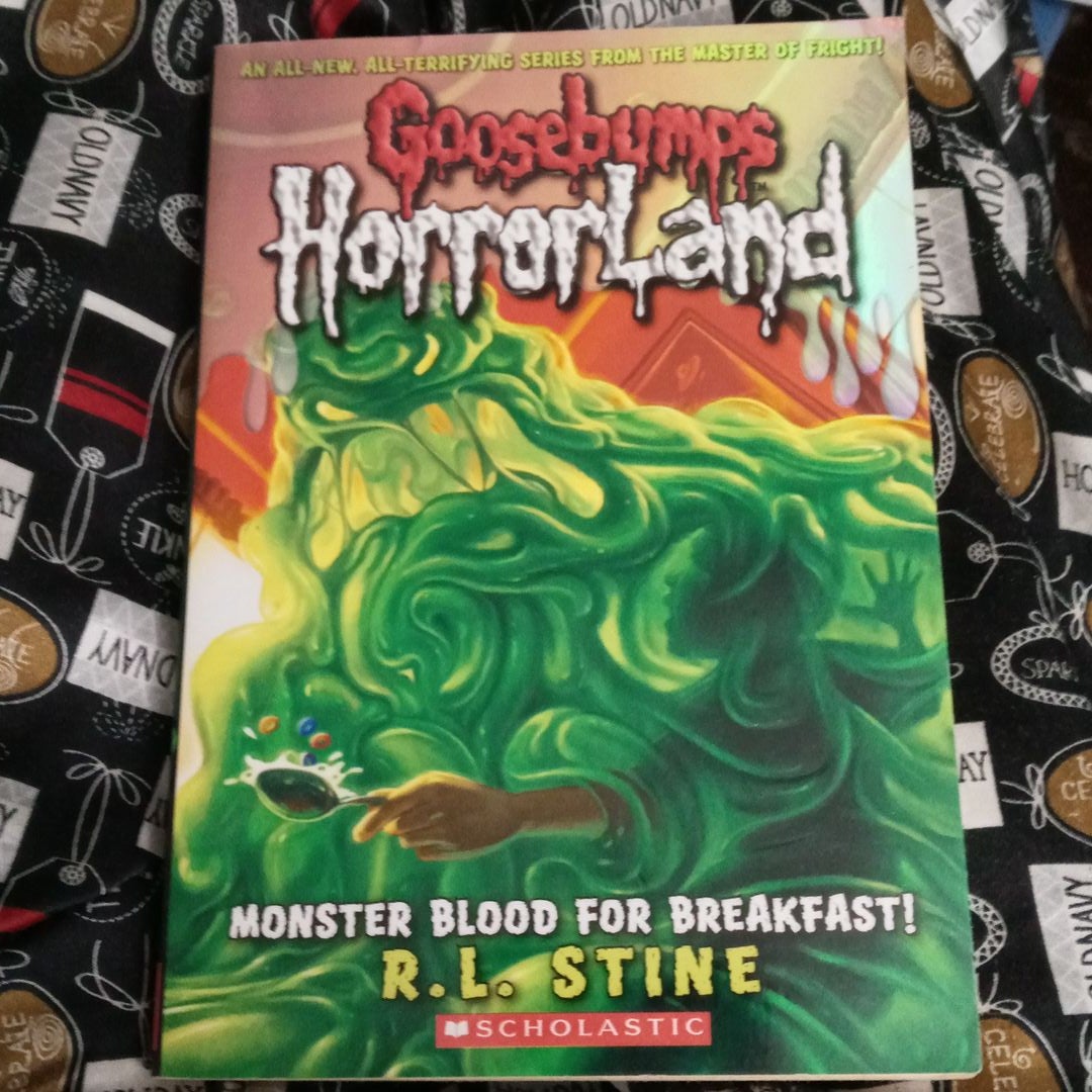 Lot Of 2 HC Goosebumps R.L. Stine Books Most Ghostly Books 1 & 4 FREE  SHIPPING