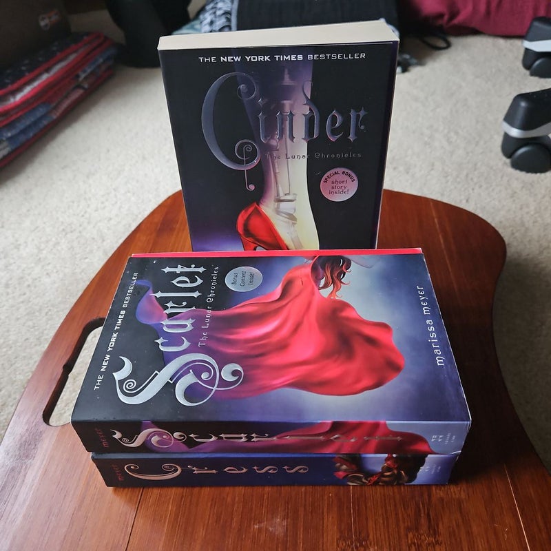 Cinder, Scarlet, and Cress Bundle