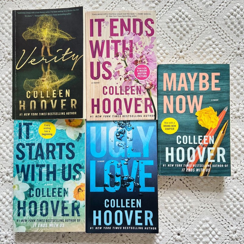 Colleen Hoover 5 Book BUNDLE 