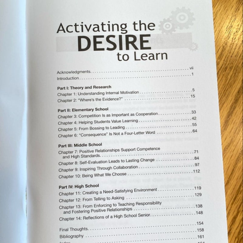 Activating the Desire to Learn