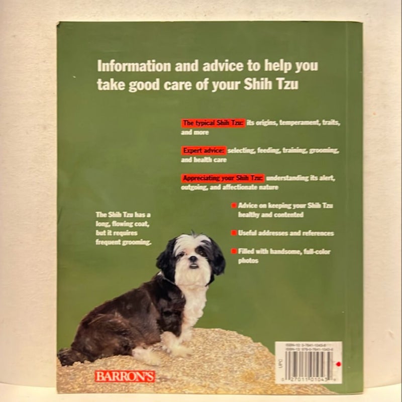 Barron’s Shih Tzu Manual  