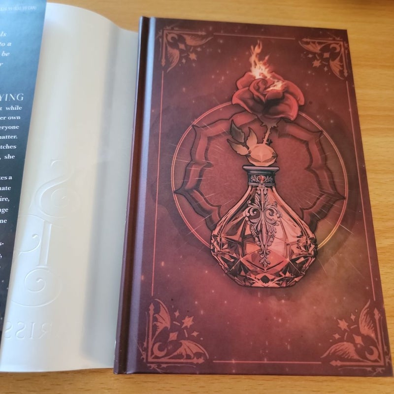 Six Scorched Roses
