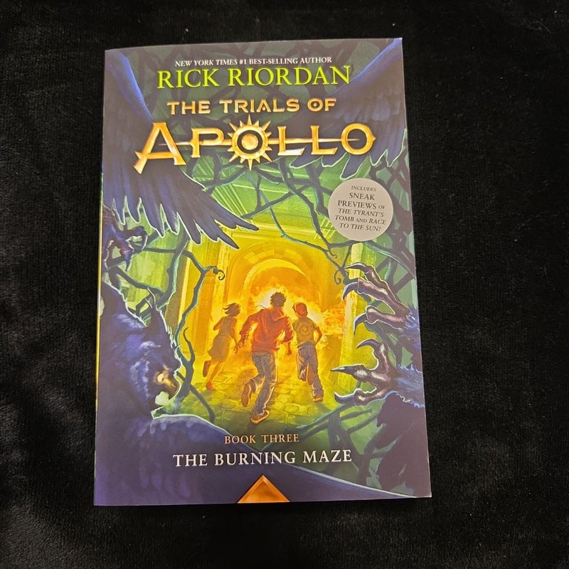 The Burning Maze (Trials of Apollo, the Book Three)