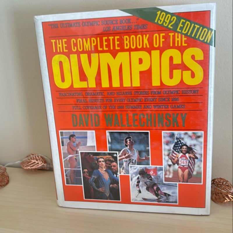 Complete Book of the Olympics, 1992