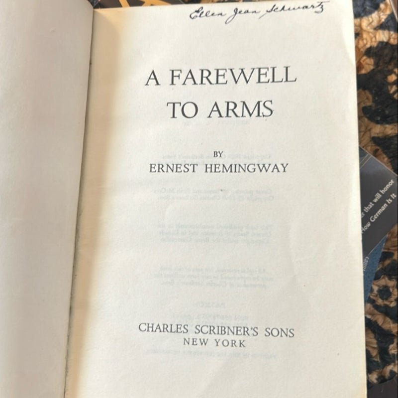 A Farewell to Arms Mr