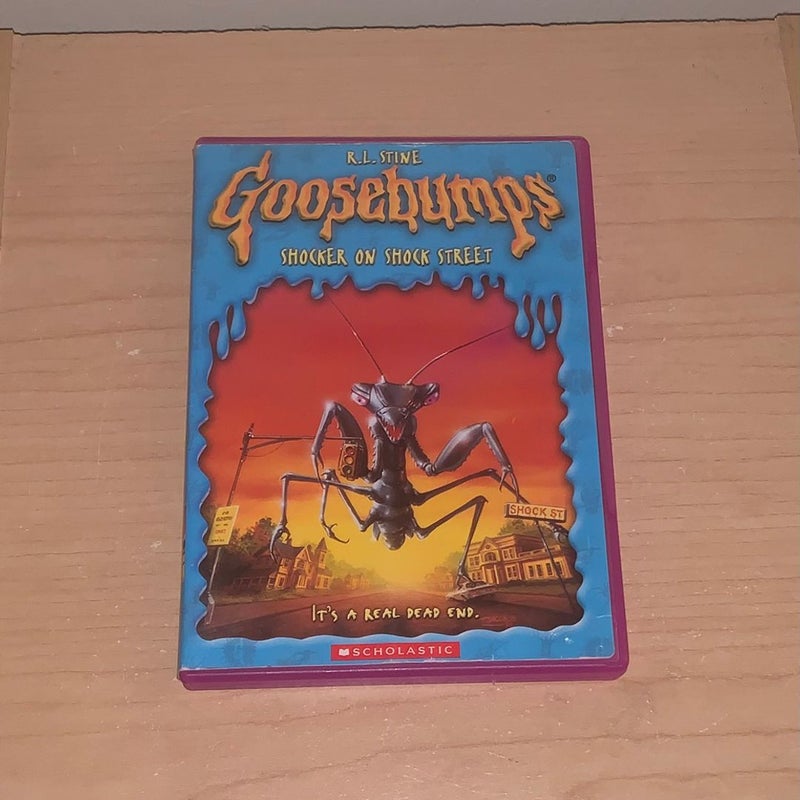 R.L. Stine Goosebumps Shocker on Shock Street