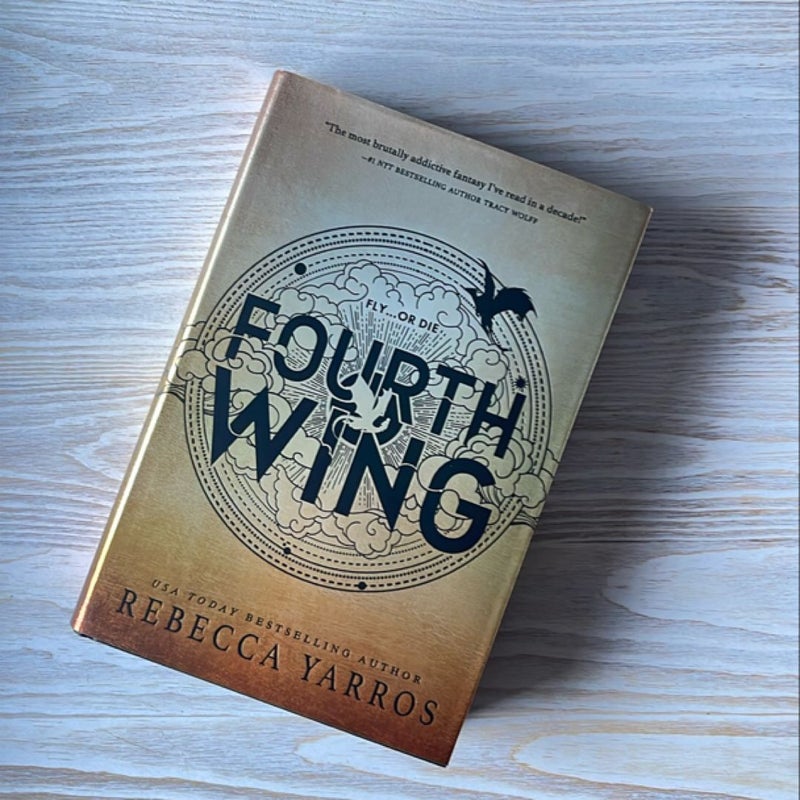 Fourth Wing | First Edition with Sprayed Edges 