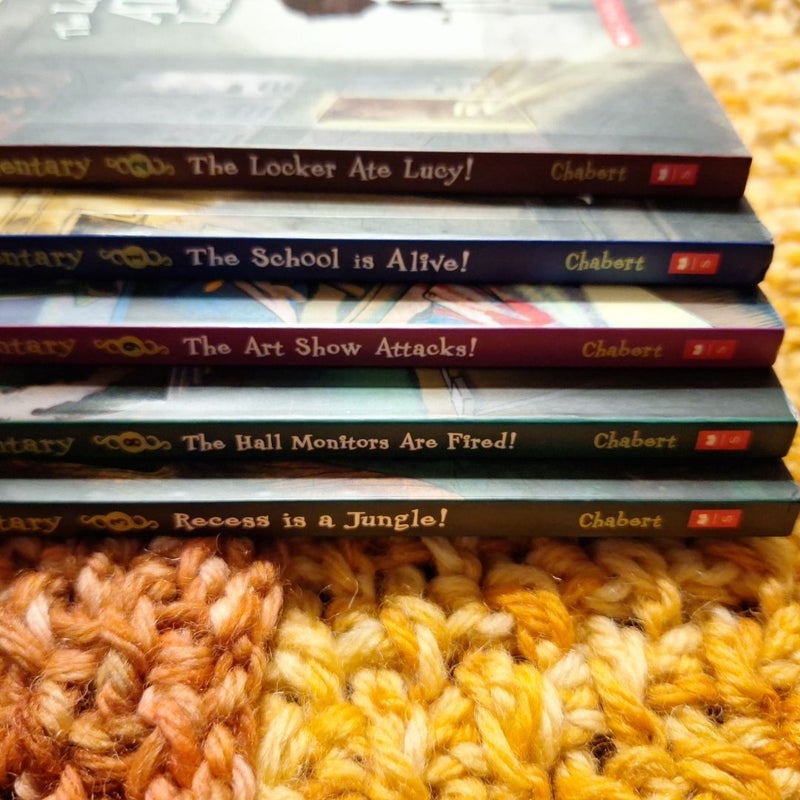 Five Book Eerie Elementary series 