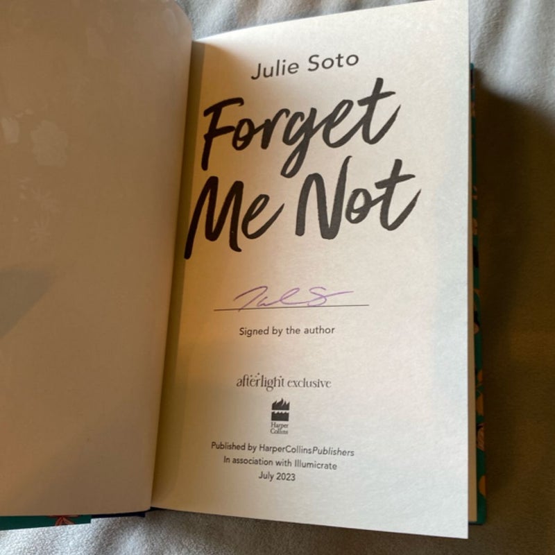 Forget Me Not (afterlight / illumicrate special edition signed)
