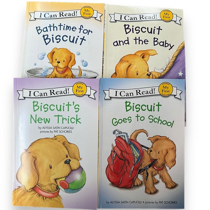 Lot of 4 Biscuit My First Shared Reading 