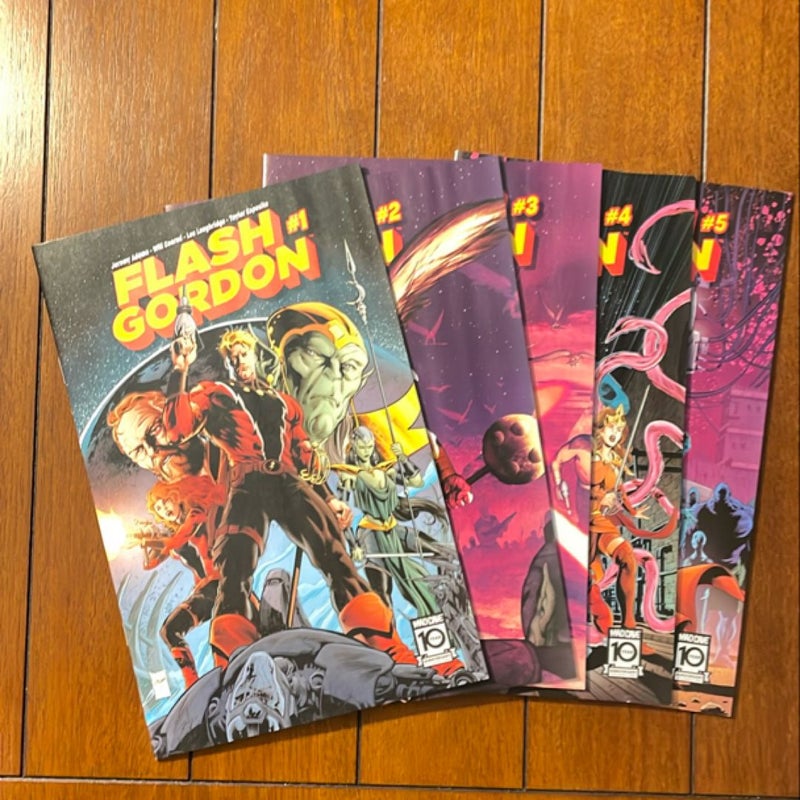 Flash Gordon (2024) #1-4 (also damaged issue 5 free)