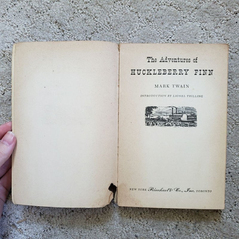 The Adventures of Huckleberry Finn (14th Rinehart Printing, 1957)