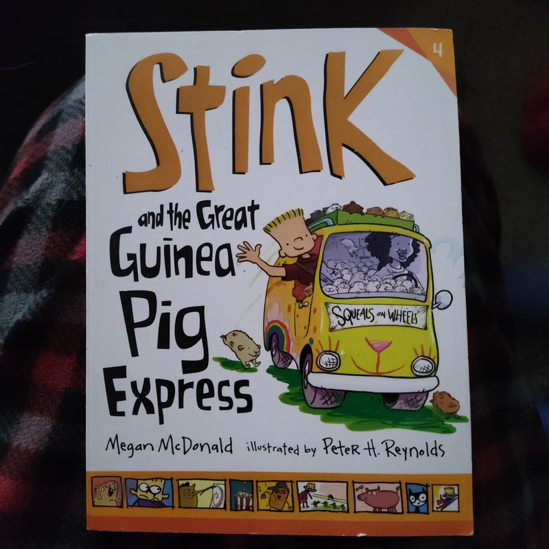Stink and the Great Guinea Pig Express by Megan McDonald, Paperback