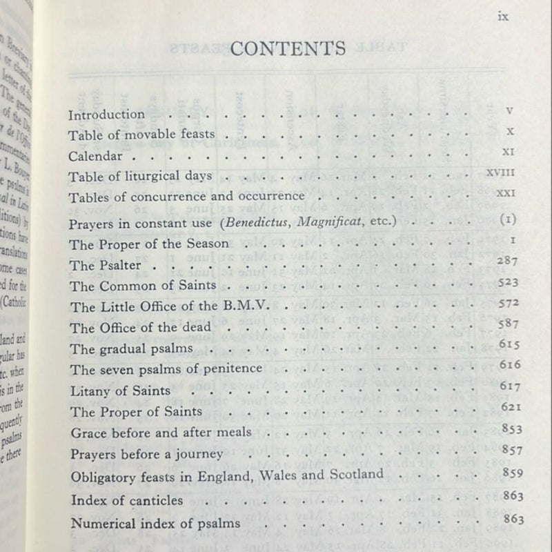 The Day Hours of the Roman Breviary (1967)