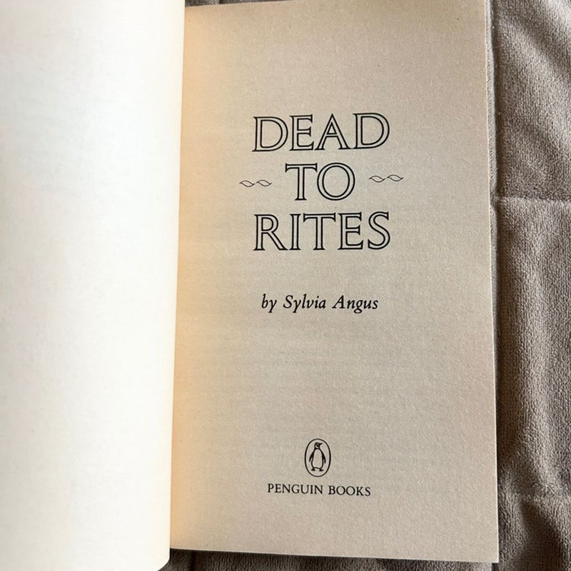 Dead to Rites