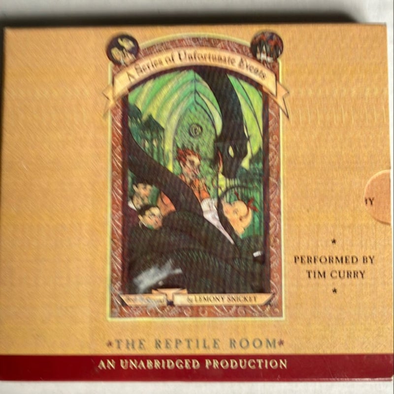 The Reptile Room , A Series of Unfortunate Events Audiobook 