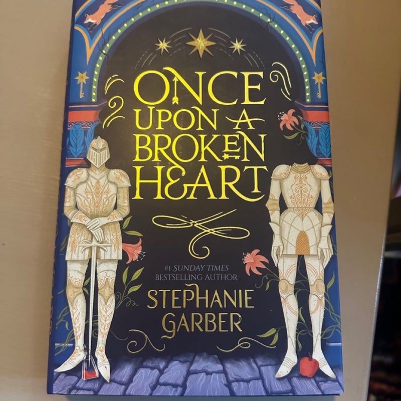 UK Once Upon A Broken Heart Hidden Cover, 1st print