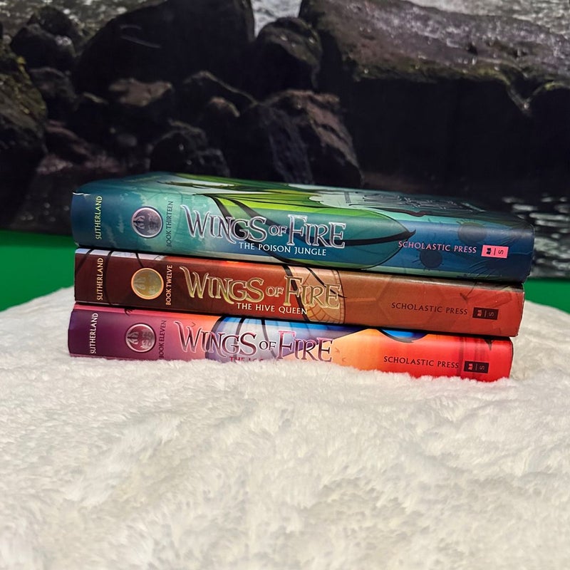 Wings of Fire The Lost Continent Prophecy Books 1-3 Bundle