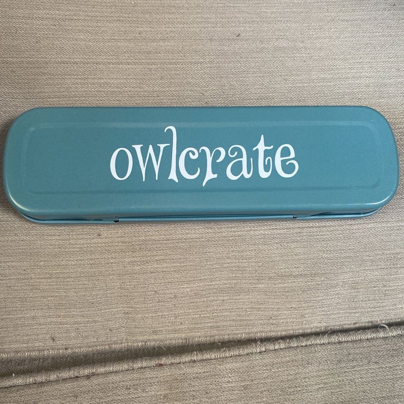 OwelCrate The Girl Who Fell Beneath the Sea by Axie Oh Pencil Tin/Bookmark Holder
