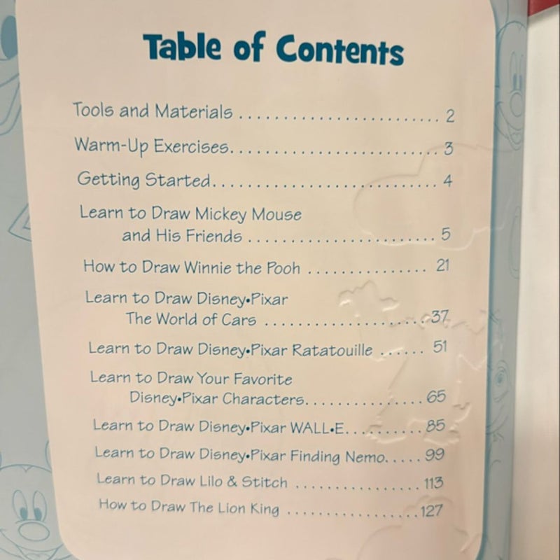 Learn to Draw Disney Celebrated Characters Collection