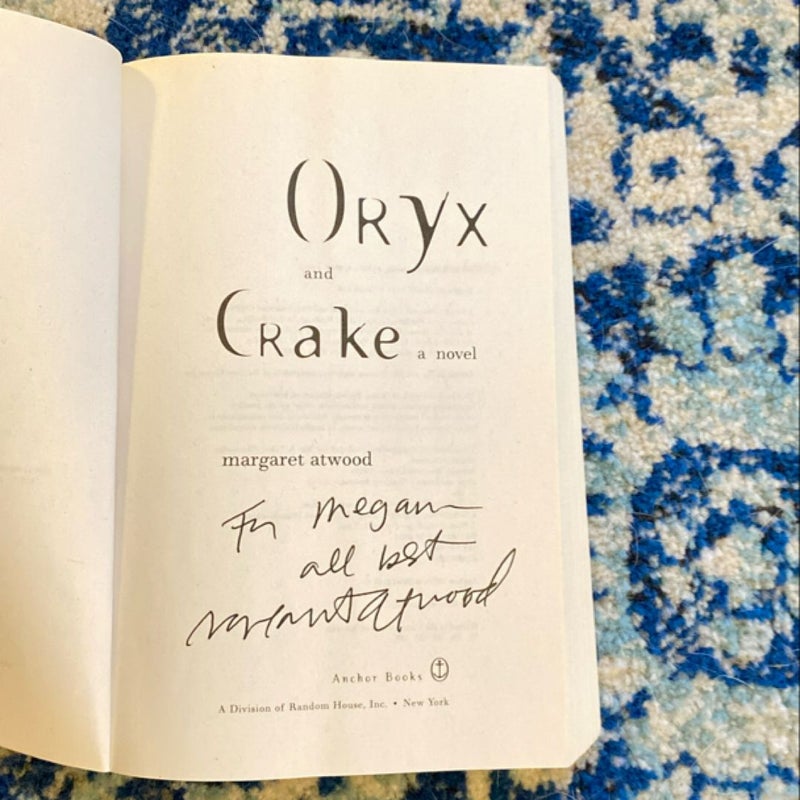 Oryx and Crake