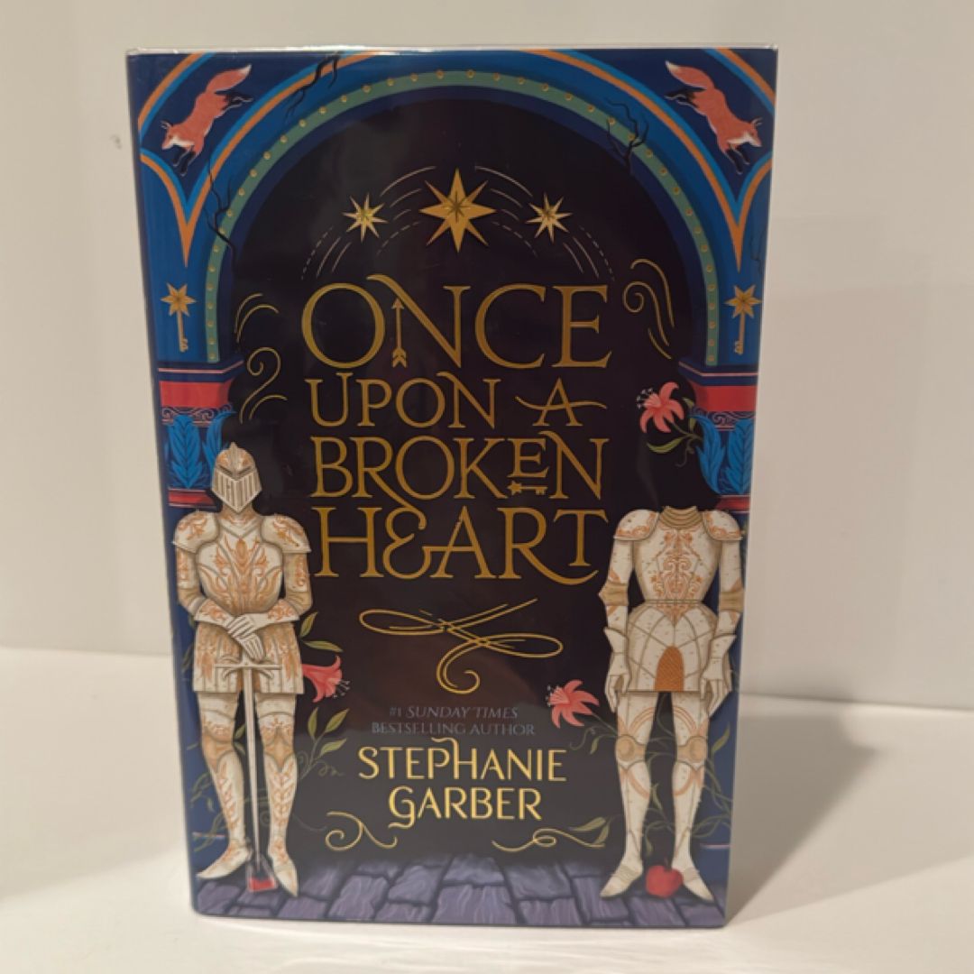 Once upon a Broken Heart UK Signed Hidden Cover
