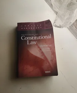 Principles of Constitutional Law ; Fourth Edition  