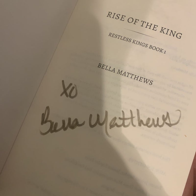Rise of the King SIGNED