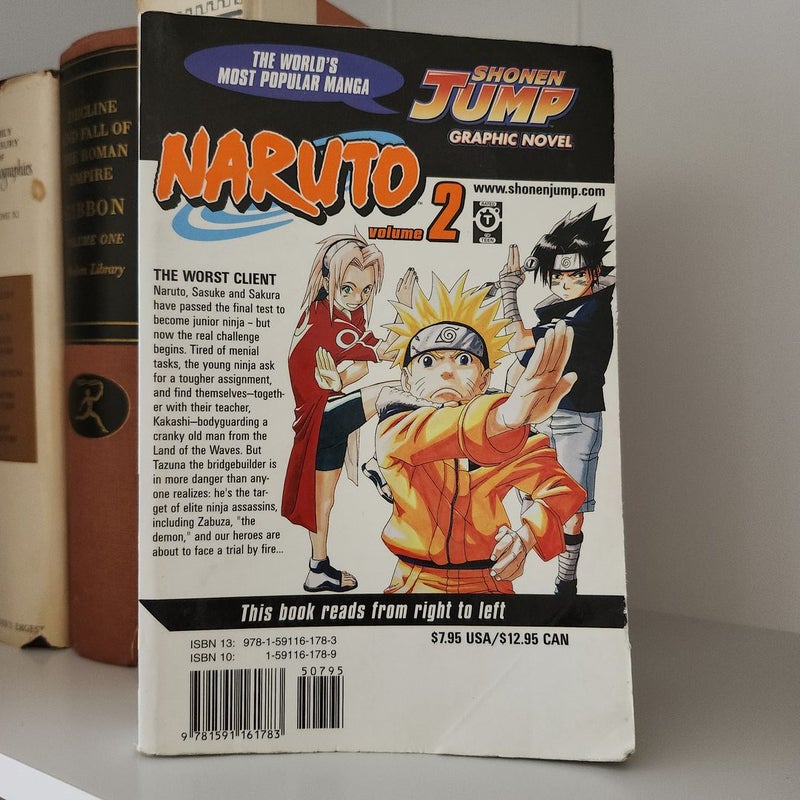 Naruto, Vol. 1 and 2